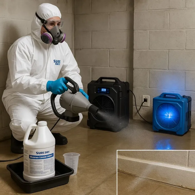 Sanitization and Odor Removal process in Wellman, IA