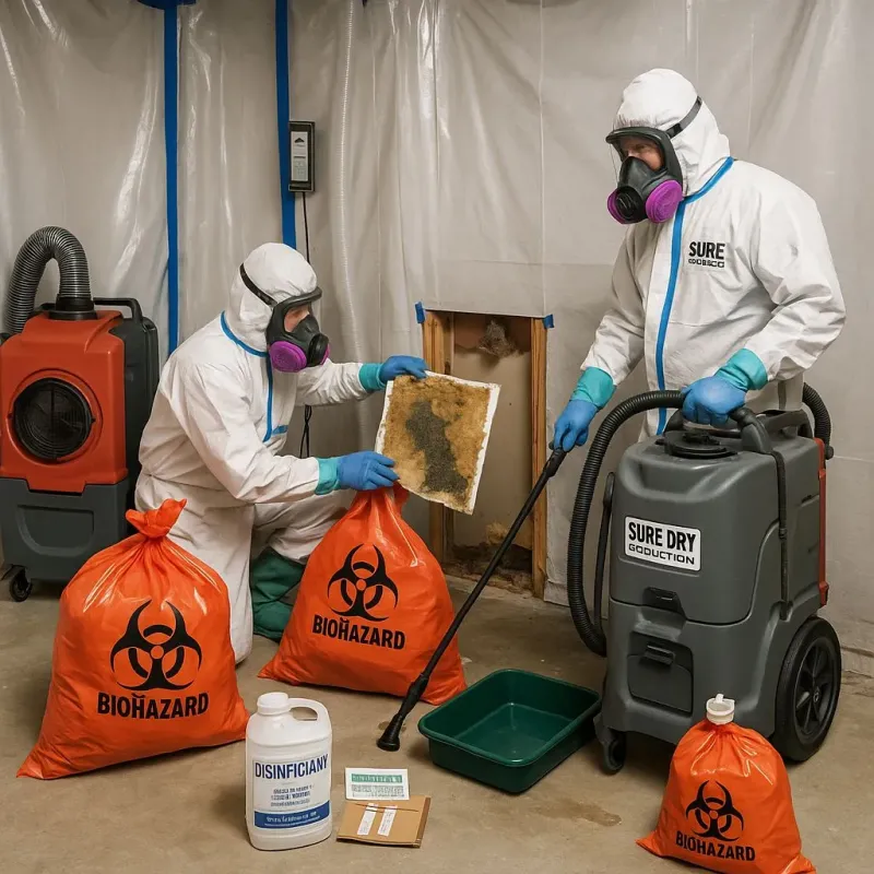 Contaminated Water Handling Protocols process in Wellman, IA