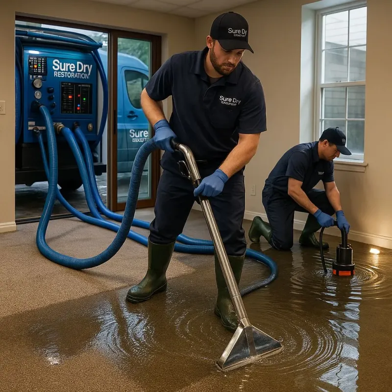 Water Extraction and Removal process in Wellman, IA